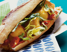Vegetarian Spicy Banh Mi Recipe