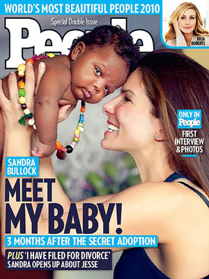 Sandra Bullock to Divorce Jesse James; Introduces Adopted Son Louis 2010-04-28 06:00:00
