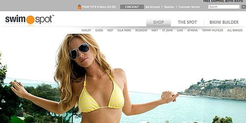 Stylish Swimsuit Website