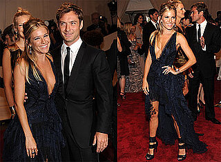 Pictures of Sienna Miller and Jude Law Together at the 2010 Costume Institute Gala