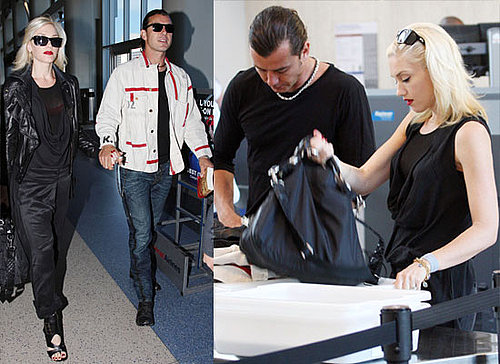 Photos of Gwen Stefani and Gavin Rossdale at LAX Airport, Gavin States Their Marriage is Fine Despite Courtney Love rumours