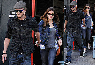 Pictures of Justin Timberlake and Jessica Biel Holding Hands in NYC