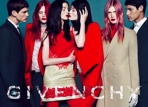 First Look: Givenchy Fall 2010 Ads with Ming Xi, Catherine McNeil, and Riccardo Tisci's Former Fit Model, Lea T.