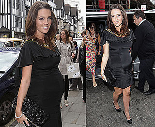 Pictures of Danielle Lloyd Pregnant at Baby Shower in London With Nicola T