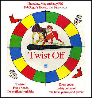 Invite Idea For Twister Game Night