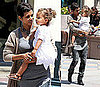 Pictures of Halle and Nahla