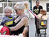 Pictures of Gwen Stefani, Gavin, Zuma, and Kingston Rossdale at a Party