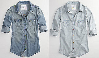 Denim Button-Down Shirt