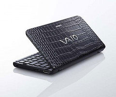 Black Crocodile Sony Vaio P Computer From Japan