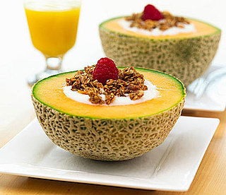 Healthy Breakfast Idea: Yogurt-Filled Cantaloupe