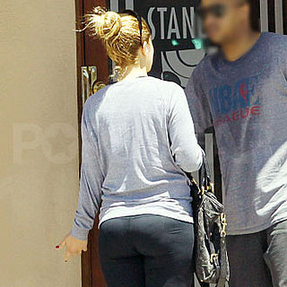 Guess Who's Wearing Tight Workout Pants?