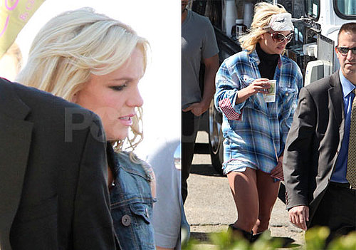 Pictures of Britney Spears Shooting Her Ad For Candie's