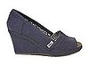 Toms Peep-Toe Wedge Sandals