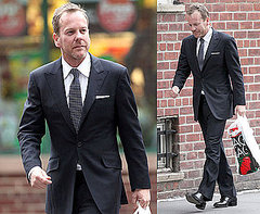 Pictures of Kiefer Sutherland in Suit in NYC as Exec Producer Gives Hint at 24 Finale Ending Without Spoilers Here