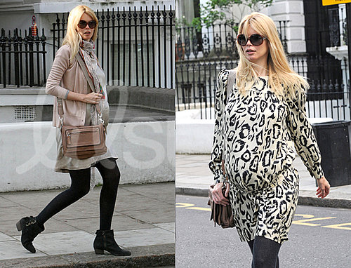 Claudia Schiffer Pregnancy Style