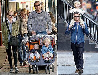 Pictures of Naomi Watts and Liev Schreiber Walking Together in NYC