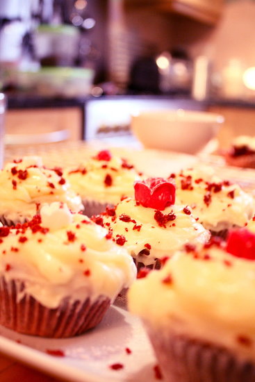 Red velvet cupcakes!