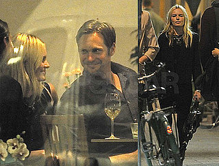 Pictures of Alexander Skarsgard and Kate Bosworth in Sweden