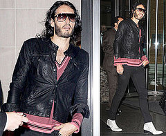 Pictures of Russell Brand Out in NYC Plus Infant Sorrow's Music Video From Get Him to the Greek Pictures of Russell Brand Out in NYC Plus Infant Sorrow's Music Video From Get Him to the Greek