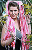 Hair Extensions Made of Yarn