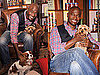 Taye Diggs With Cute Dogs