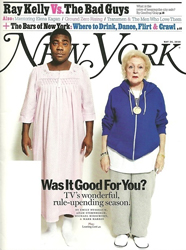 New York Magazine Cover With Betty White and Tracy Morgan