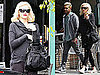 Pictures of Possibly Pregnant Gwen Stefani Getting Lunch in LA With No Doubt Bandmates Tony Kanal and Tom Dumont