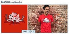 Danny Pudi as Threadless Model Danny Pudi as Threadless Model