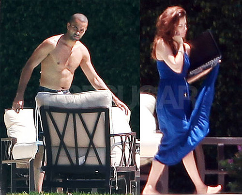 Pictures of Eva Longoria and Tony Parker Shirtless in Miami