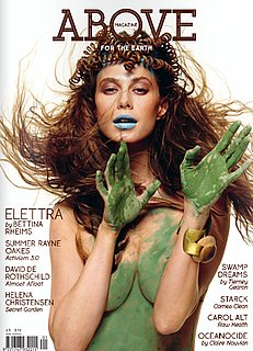 Elettra Wiedemann on Cover of Above Magazine 2010-05-23 11:34:37