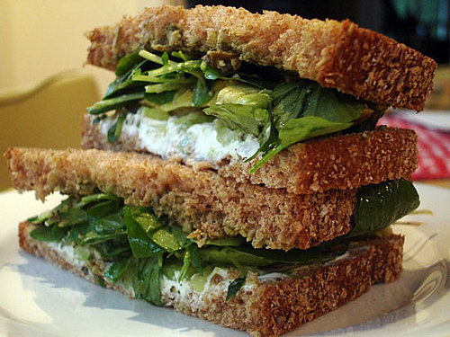Goat Cheese, Avocado, and Celery Sandwich Goat Cheese, Avocado, and Celery Sandwich