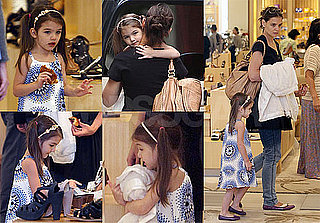 Pictures of Katie Holmes Shopping in LA With Suri Cruise
