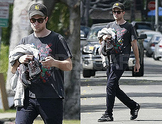 Pictures of Robert Pattinson Following a Workout in LA
