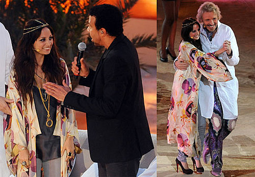 Pictures of Nicole Richie and Lionel Richie on German TV Show Wetten Dass 2010-05-24 16:00:00