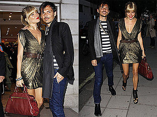 Pictures of Sienna Miller and Matthew Williamson in London