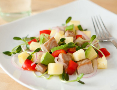 Recipe For Fresh Tuna Salad With Pineapple Recipe For Fresh Tuna Salad With Pineapple