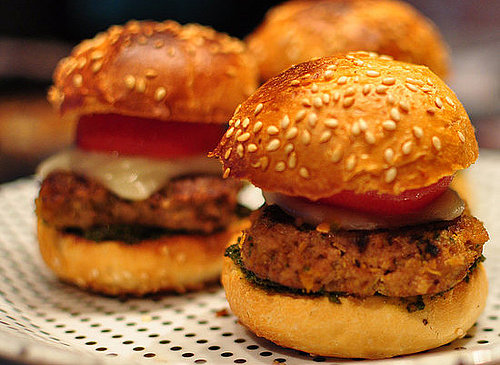 Veggie-Packed Sliders Veggie-Packed Sliders