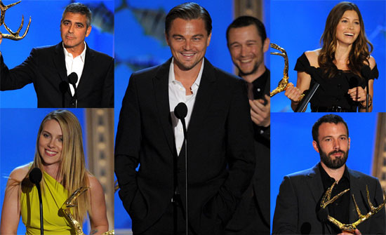 Photos of Sandra Bullock, Leonardo Dicaprio, Ben Affleck and Scarlett Johansson at the 2010 Spike Guys Choice Awards Photos of Sandra Bullock, Leonardo Dicaprio, Ben Affleck and Scarlett Johansson at the 2010 Spike Guys Choice Awards