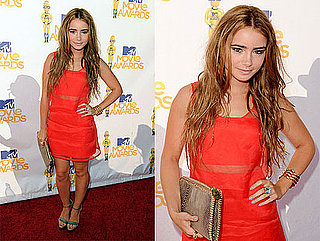 Lily Collins at 2010 MTV Movie Awards 2010-06-06 18:37:10