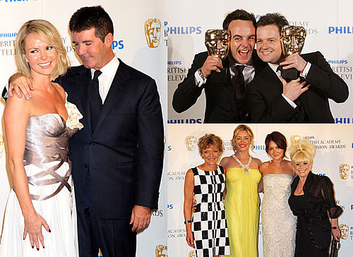 Pictures of BAFTA TV Awards Winners Room and Full List of Winners Inc Simon Cowell, Ant and Dec, EastEnders