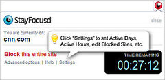 StayFocusd Keeps Your Browsing Focused in Chrome StayFocusd Keeps Your Browsing Focused in Chrome