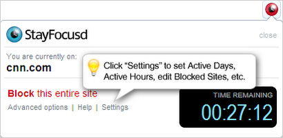 StayFocusd Keeps Your Browsing Focused in Chrome