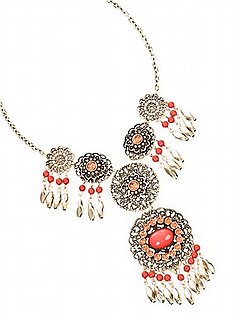 Guess Ethnic Charm Navajo Necklace