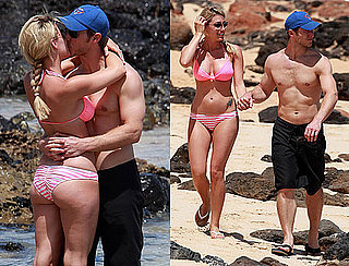 Pictures of The Bachelor's Jake Pavelka and Vienna Girardi Going Shirtless and Wearing a Bikini in Hawaii
