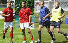 Pictures of Soccer Aid 2010 Teams Robbie Williams, Gordon Ramsay, Dominic Cooper, Woody Harrelson Pictures of Soccer Aid 2010 Teams Robbie Williams, Gordon Ramsay, Dominic Cooper, Woody Harrelson
