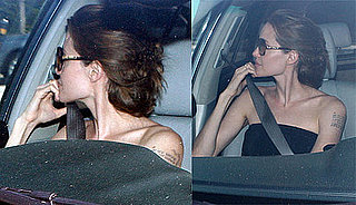 Pictures of Birthday Girl Angelina Jolie Leaving Lunch in LA