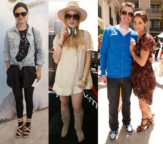 Pictures of Rachel Bilson, Lindsay Lohan, and More at the 2010 MTV Movie Awards Gifting Suites Pictures of Rachel Bilson, Lindsay Lohan, and More at the 2010 MTV Movie Awards Gifting Suites