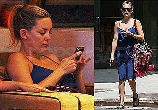 Pictures of Kate Hudson Relaxing on Her Day Off in NYC