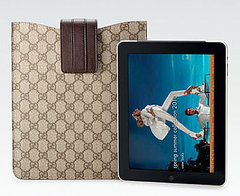 Photos of the Gucci iPad Case Photos of the Gucci iPad Case