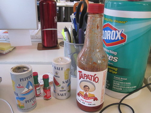 Do You Keep Food at Your Work Desk?